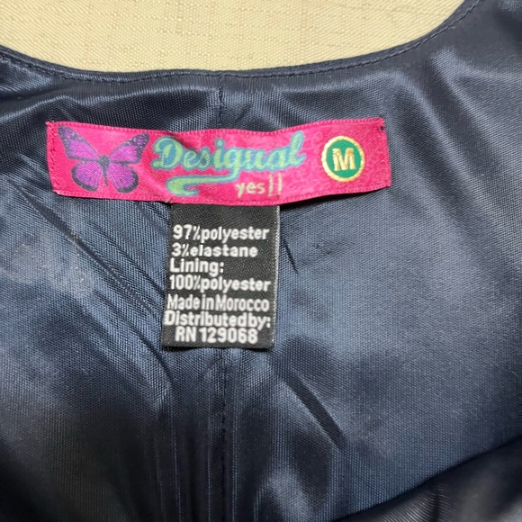 Desigual M blue/green walking all Together is more easy dress - Picture 8 of 14